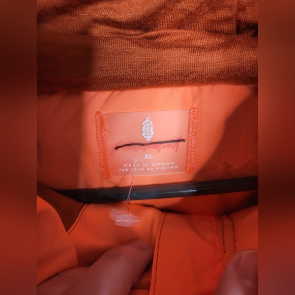 NWOT Free People Lead The Pack Half Zip Fleece Pop Over Hooded Jacket - Picture 8 of 10